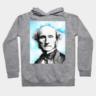 John Stuart Mill Portrait | John Stuart Mill Artwork 15 Hoodie